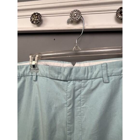 Polo Ralph Lauren New‎ York shorts Mens 40 Blue Oxford Golf Flat front Pockets - Picture 9 of 9